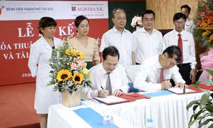 Agribank Chi nhánh Bình Thạnh ký kết thỏa thuận hợp tác với Bệnh viện TP. Thủ Đức (TP. Hồ Chí Minh) 