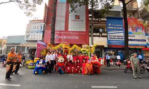 Agribank chi nhánh 11 khai trương Phòng giao dịch Hồng Bàng
