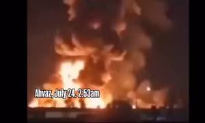 Video Mỹ không kích thành phố Iran, nhiều tiếng nổ lớn rung chuyển khu vực
