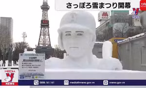 Lễ hội Tuyết Sapporo trở lại sau đại dịch
