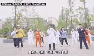 Bài hát rap vận động dân tiêm vaccine COVID-19 gây ‘bão’ mạng Trung Quốc