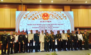 Trang trọng lễ kỷ niệm 80 năm ngày thành lập Quân đội Nhân dân Việt Nam tại Indonesia