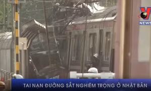 Tai nạn đường sắt nghiêm trọng ở Nhật Bản