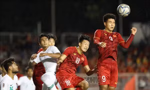 Chiến thắng kịch tính 2-1 trước U22 Indonesia, U22 Việt Nam vững ngôi đầu bảng B 