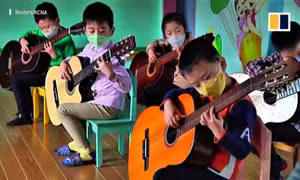 Bên trong trường mầm non ươm mầm tài năng nhí ở Triều Tiên