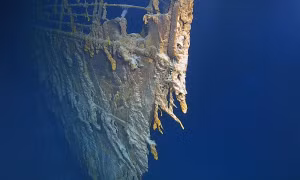 Video 8K đầu tiên hé lộ chi tiết chưa từng thấy của xác tàu Titanic dưới đáy biển
