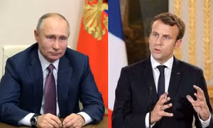 Tín hiệu ngoại giao mới từ cuộc điện đàm hiếm hoi giữa Tổng thống Macron và ông Putin