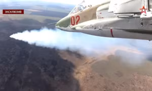 Xem phi công Nga thử nghiệm 'xe tăng bay' Su-25 phiên bản nâng cấp nhất