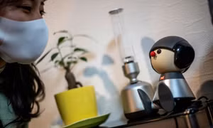 Robot 'thú cưng' giúp người Nhật Bản bớt cô đơn trong dịch COVID-19