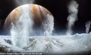 NASA phát hiện hơi nước trên Mặt Trăng Europa của sao Mộc