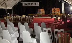 Nghĩa trang ở Thái Lan chiếu phim cho người đã khuất