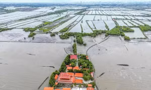 Ngôi làng ở Thái Lan bị nước biển nhấn chìm từng ngày