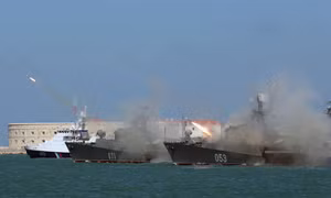Nga đẩy lùi cuộc tấn công bằng máy bay không người lái vào cảng Crimea