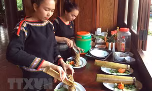 Canh bột lá yao – món ăn truyền thống ngày Tết của người Ê Đê