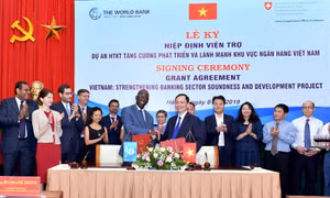 Ngân hàng Nhà nước nhận viện trợ 2,2 triệu USD từ chính phủ Thụy Sỹ