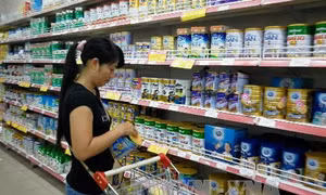 Giá sữa tăng nhưng thị trường vẫn ổn định