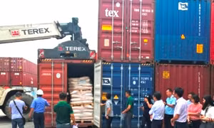 Đã giảm gần 11.000 container phế liệu lưu giữ tại cảng biển 