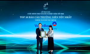 Hai giải thưởng uy tín ghi nhận nỗ lực minh bạch trong hoạt động quản trị của VietinBank