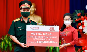  Hơn 20.000 suất học bổng ‘Vì em hiếu học’ có trị giá hơn 40 tỷ đồng 
