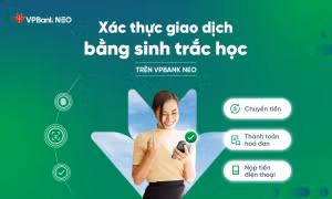 VPBank ra mắt công nghệ xác thực giao dịch bằng khuôn mặt, vân tay
