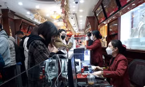 Giá vàng biến động ít trong ngày vía Thần Tài 