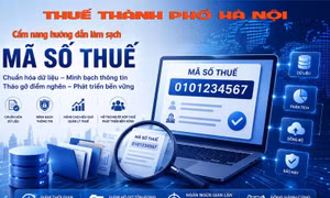 Chiến dịch làm sạch mã số thuế: Minh bạch hóa môi trường kinh doanh 