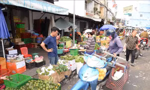 Giá một số nhóm hàng biến động nhẹ theo quy luật cận Tết 