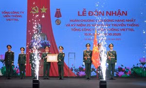 Viettel Telecom đón nhận Huân chương Lao động hạng Nhất và khát vọng thành Techco