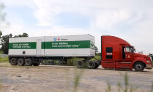 VBBank đưa 4 containter xét nghiệm COVID-19 vào tâm dịch phía Nam