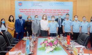 Hải quan và UNODC hợp tác kiểm soát container