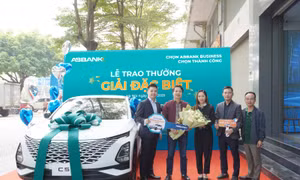 Trao thưởng cho doanh nghiệp trúng giải đặc biệt ‘Chọn ABBANK Business’