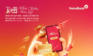 VietinBank: 'Giờ vàng chi tiêu - khai Xuân đón lộc'