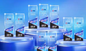 MB nhận 9 giải thưởng danh giá từ JCB