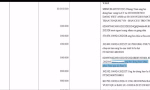  Việc gian dối ‘sửa bill’ chuyển tiền từ thiện sẽ bị xử phạt ra sao?