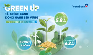 VietinBank ra mắt Gói tài chính xanh GREEN UP, đồng hành cùng doanh nghiệp phát triển bền vững