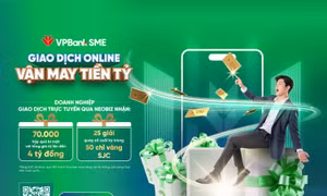 VPBankSME tung ưu đãi gần 4 tỷ đồng cho khách hàng doanh nghiệp