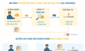 Ngân hàng Nhà nước thông tin việc 'khách hàng đổi vàng mua nhà' 
