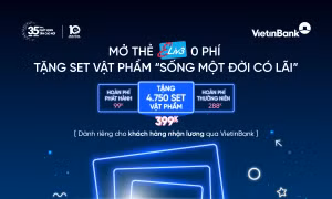 Ưu đãi đến 786.000 đồng dành cho khách hàng nhận lương qua VietinBank