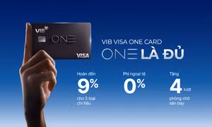 VIB One Card: Từ nhiều chiếc thẻ đến một chiếc thẻ cho mọi nhu cầu chi tiêu 