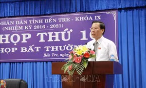 Ông Phan Văn Mãi được bầu giữ chức Chủ tịch HĐND tỉnh Bến Tre