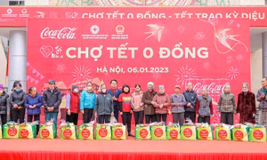 ‘Chợ Tết 0 đồng’ hỗ trợ các gia đình khó khăn đón Tết