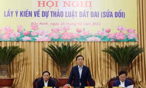 Phó Thủ tướng Trần Hồng Hà: Sửa Luật Đất đai quan trọng nhất là chất lượng, đáp ứng kỳ vọng nhân dân