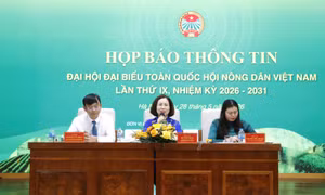 Đại hội đại biểu toàn quốc Hội Nông dân Việt Nam lần thứ IX sẽ diễn ra từ 7 - 8/6