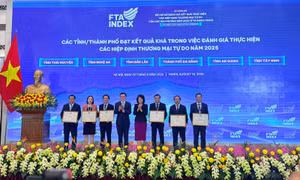 Công bố FTA Index 2025, đánh giá kết quả thực thi FTA tại 34 tỉnh, thành phố
