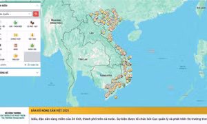 Sắp ra mắt Bản đồ Nông sản Việt