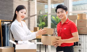 J&T Express "mở khóa" tính năng giới thiệu bạn bè trên app gửi hàng