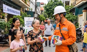 EVNHANOI hưởng ứng Chiến dịch Giờ Trái đất năm 2026