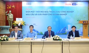 Cần cơ chế cho doanh nghiệp phát triển điện mặt trời mái nhà trong khu công nghiệp 