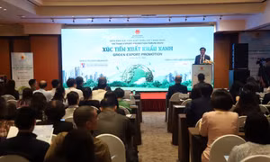 Tăng trưởng xanh là điều kiện tiên quyết để xuất khẩu bền vững
