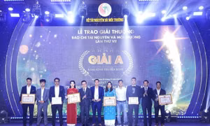 Vinh danh 36 tác phẩm xuất sắc tại Giải thưởng Báo chí Tài nguyên và Môi trường 2024